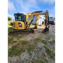 CAT 305E Enclosed Cab Excavator