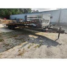 Like New Iron Bull Tilt Deck Equipment Trailer.