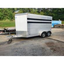 Frontier Aluminum Horse Trailer