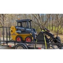 KRW232 Skid Steer Loader with Only 3 Hours on the Machine.