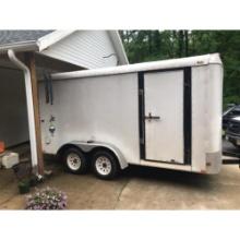 2006 Interstate West 7ft x 14ft Enclosed Trailer with 7ft Ceiling. Title in Hand