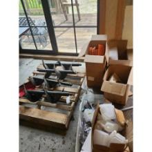 Four Auger Bits and Misc. Small Engine Parts. Sells All Together