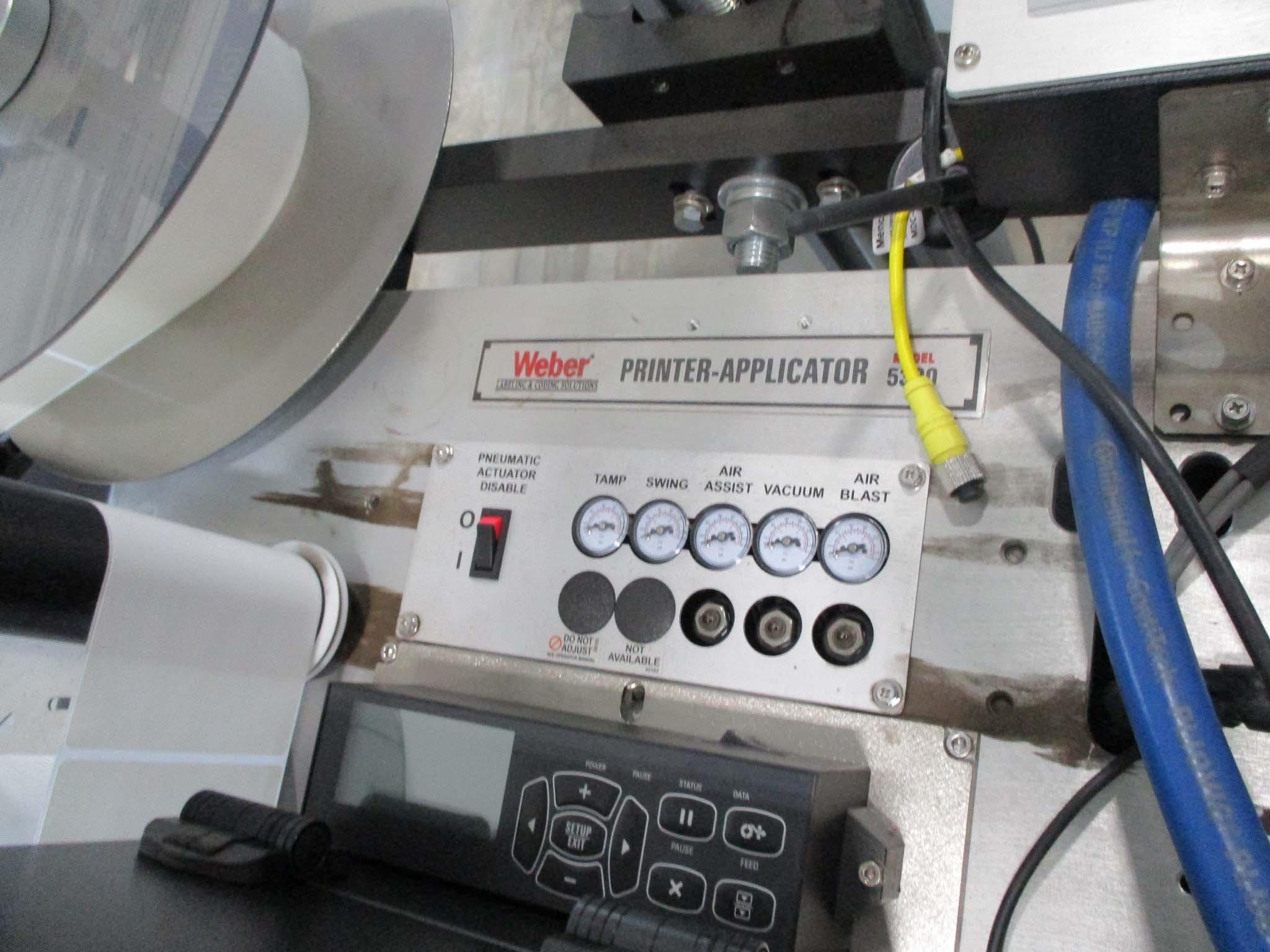 Swing-tamp Label Printer Applicator