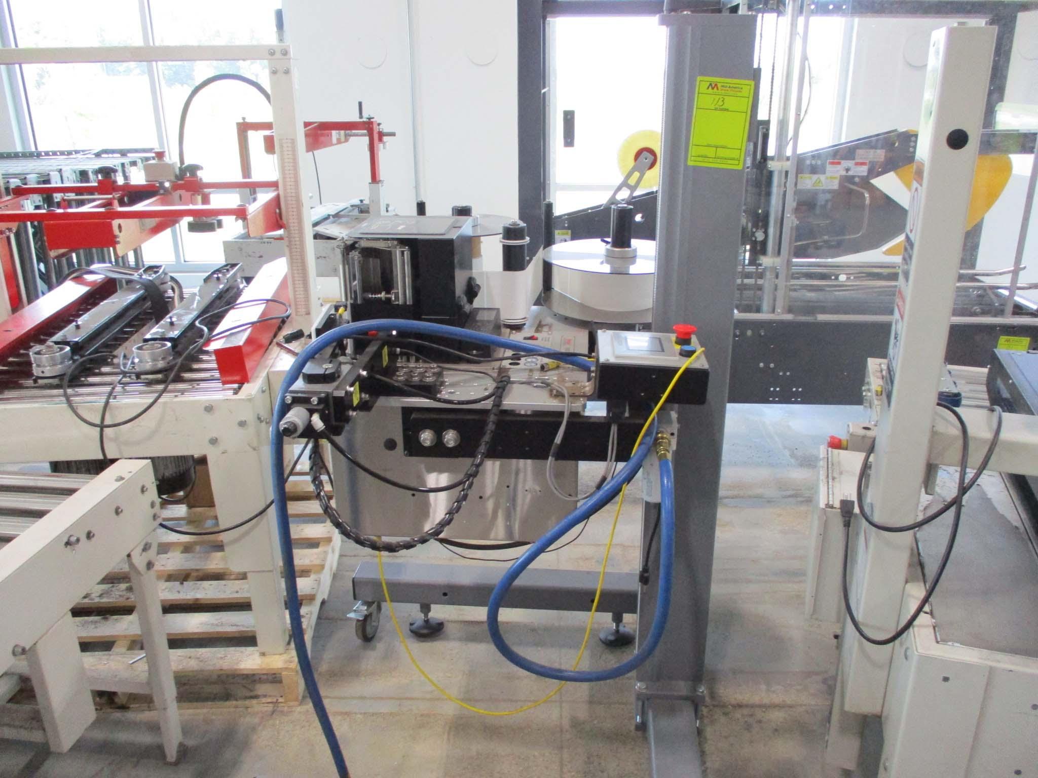 Swing-tamp Label Printer Applicator