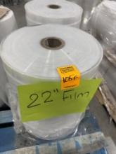 22” Single-Wound Sheeting - SWS x 4,000+?, 2 Rolls