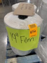 19” Single-Wound Sheeting - SWS x 4,200 =/-?, 2 Rolls 53