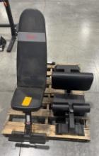 Sissy Squat and Adjustable Workout Bench
