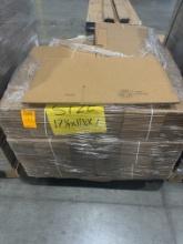 Corrugated Cardboard Boxes 17.25"L x 11.25"W x 7"H, A Pallet of Approximately 275