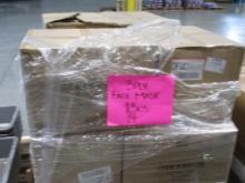 A Pallet Of 14 Cases Of 3 Ply Face Mask