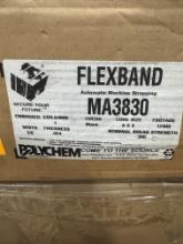 3/8” x .022 x 12,900' Automatic Machine Strapping, 2 Coils 1 Black 1 White
