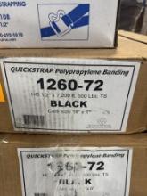 1/2"x7,200 lbs. Polypropylene Banding with 1 Case of  1/2" Metal Buckles