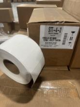 4" x 2" Thermal Roll Labels - 3" Core / 8" Outer Diameter, A Pallet of 44 Cases