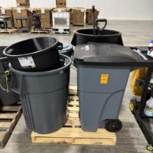 Various Trash Cans