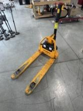 Electric Pallet Jack, 3000 lbs Capacity, Small Footprint
