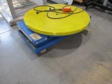3000lb Portable Hydraulic Scissor Lift Table W/ Turntable