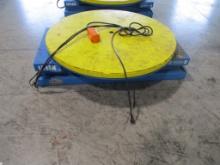 3000lb Portable Hydraulic Scissor Lift Table W/ Turntable