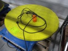 3000lb Portable Hydraulic Scissor Lift Table W/ Turntable