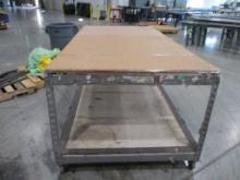 Heavy Duty Rolling Work Table