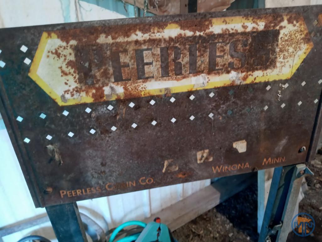 Items along southwest wall of lean-to: