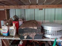 Shingles and aluminum vent cap