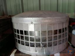 Shingles and aluminum vent cap