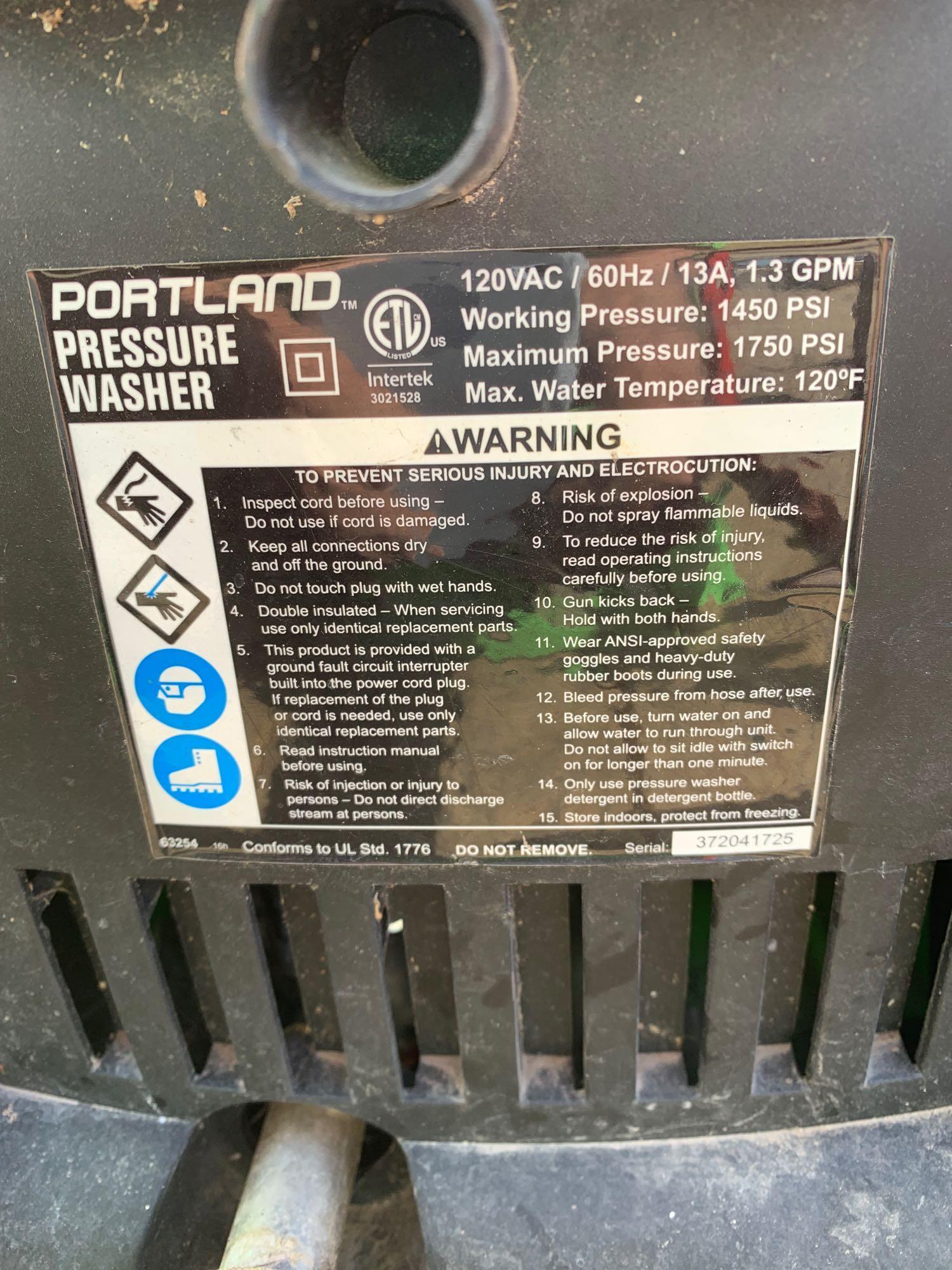 Portland Pressure Washer