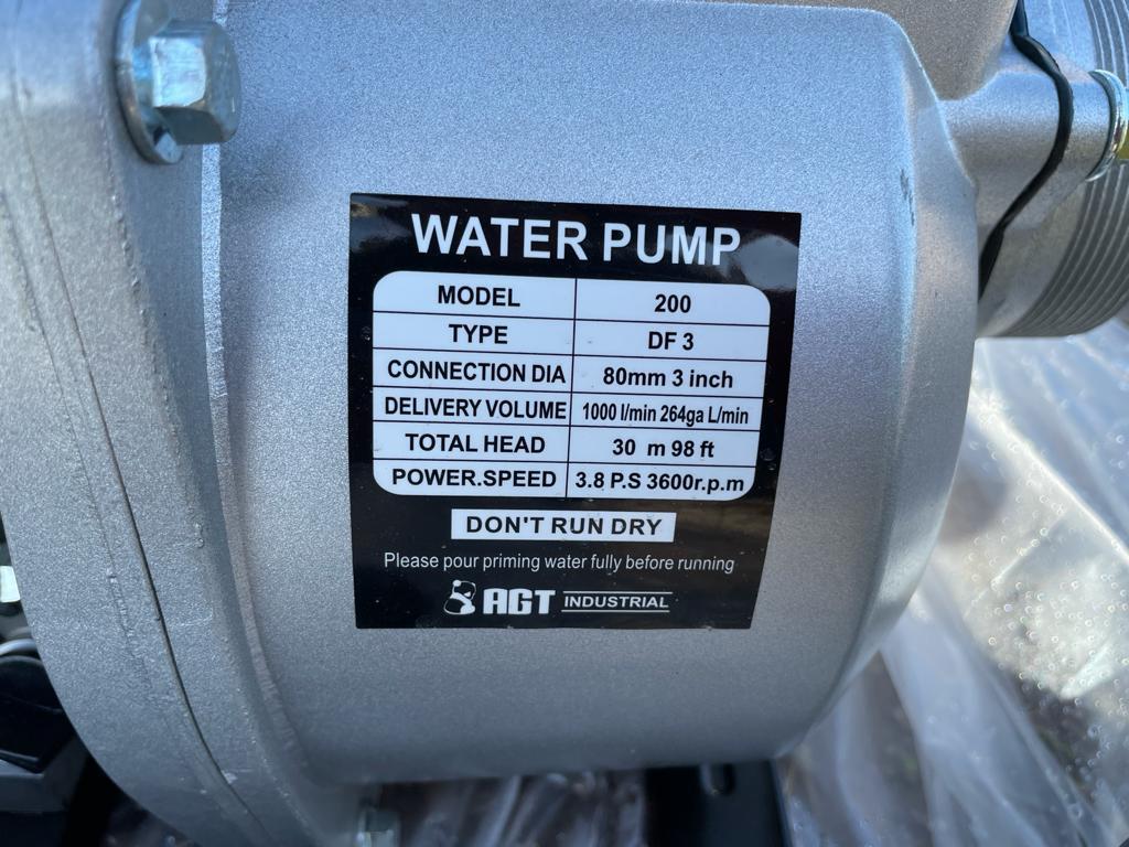 NEW Agrotk WP80 Water Pump