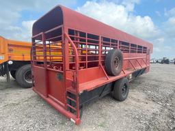 2000 Reye Gooseneck Livestock Trailer