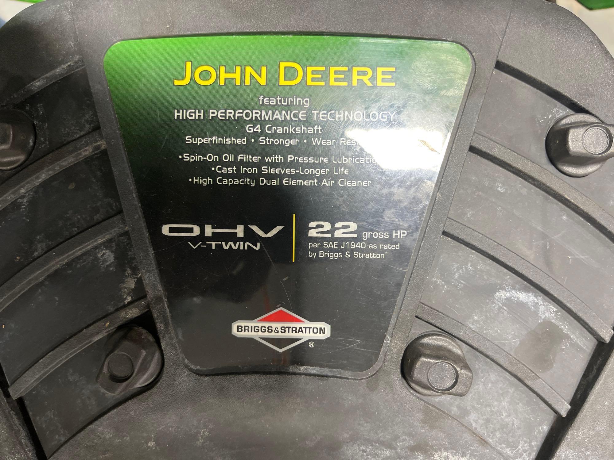 John Deere D130 42 In Riding Lawn Mower Tractor