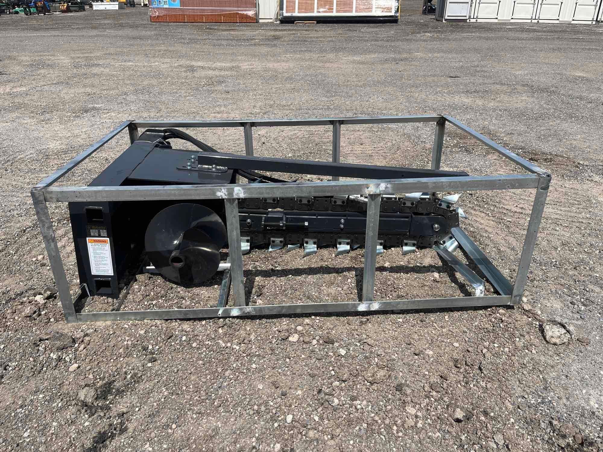 NEW/UNUSED 2023 Wolverine Skid Steer Trencher