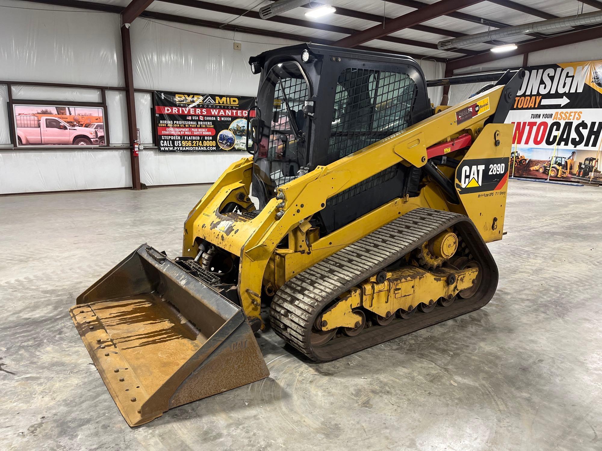 2019 Caterpillar 289D Skid Steer Loader