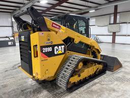 2018 Caterpillar 289D Skid Steer Loader