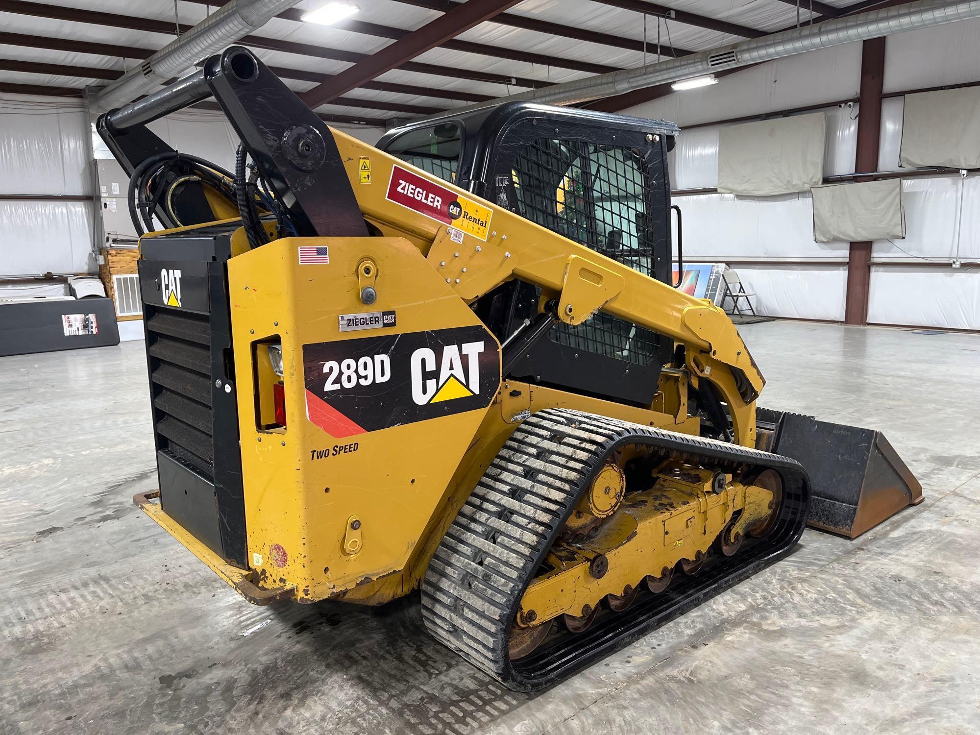 2018 Caterpillar 289D Skid Steer Loader