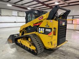 2018 Caterpillar 289D Skid Steer Loader