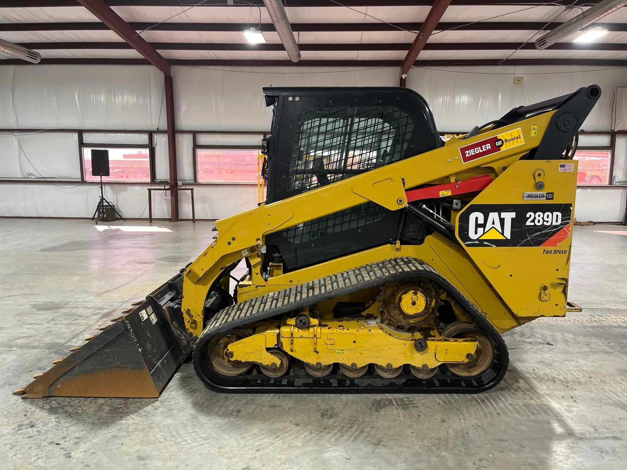 2018 Caterpillar 289D Skid Steer Loader