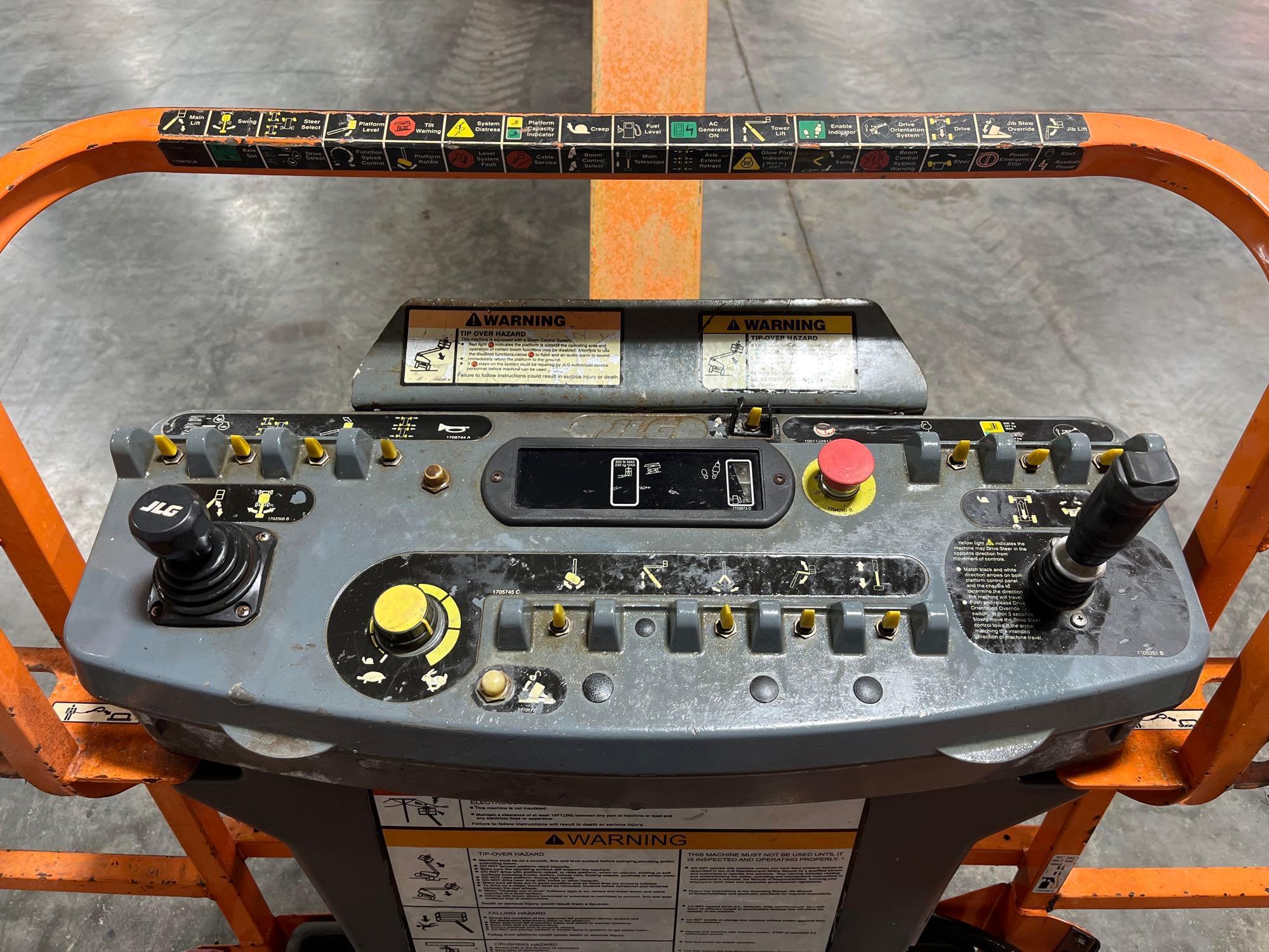 2014 JLG 1350SJP Telescopic Boom Lift with JibPlus