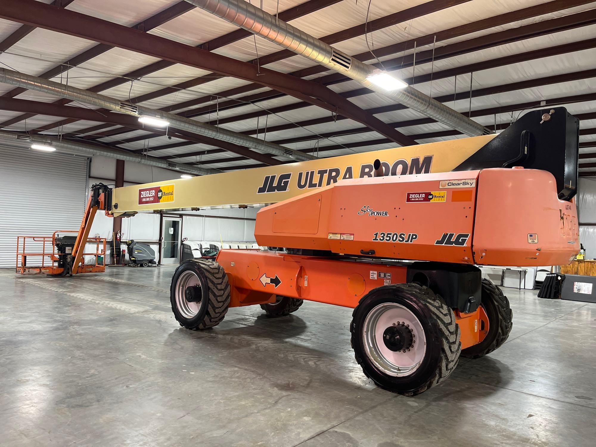 2014 JLG 1350SJP Telescopic Boom Lift with JibPlus
