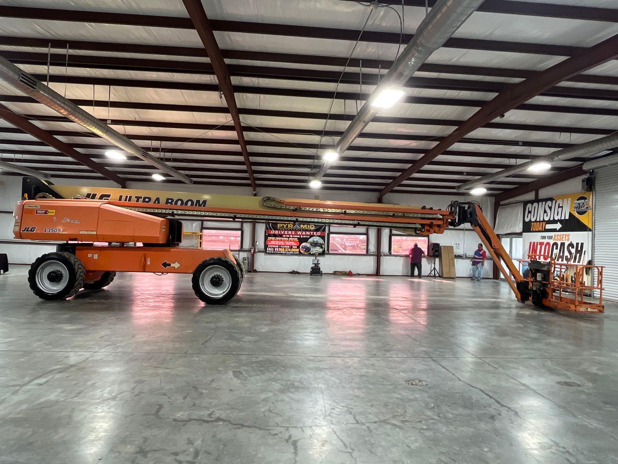 2014 JLG 1350SJP Telescopic Boom Lift with JibPlus