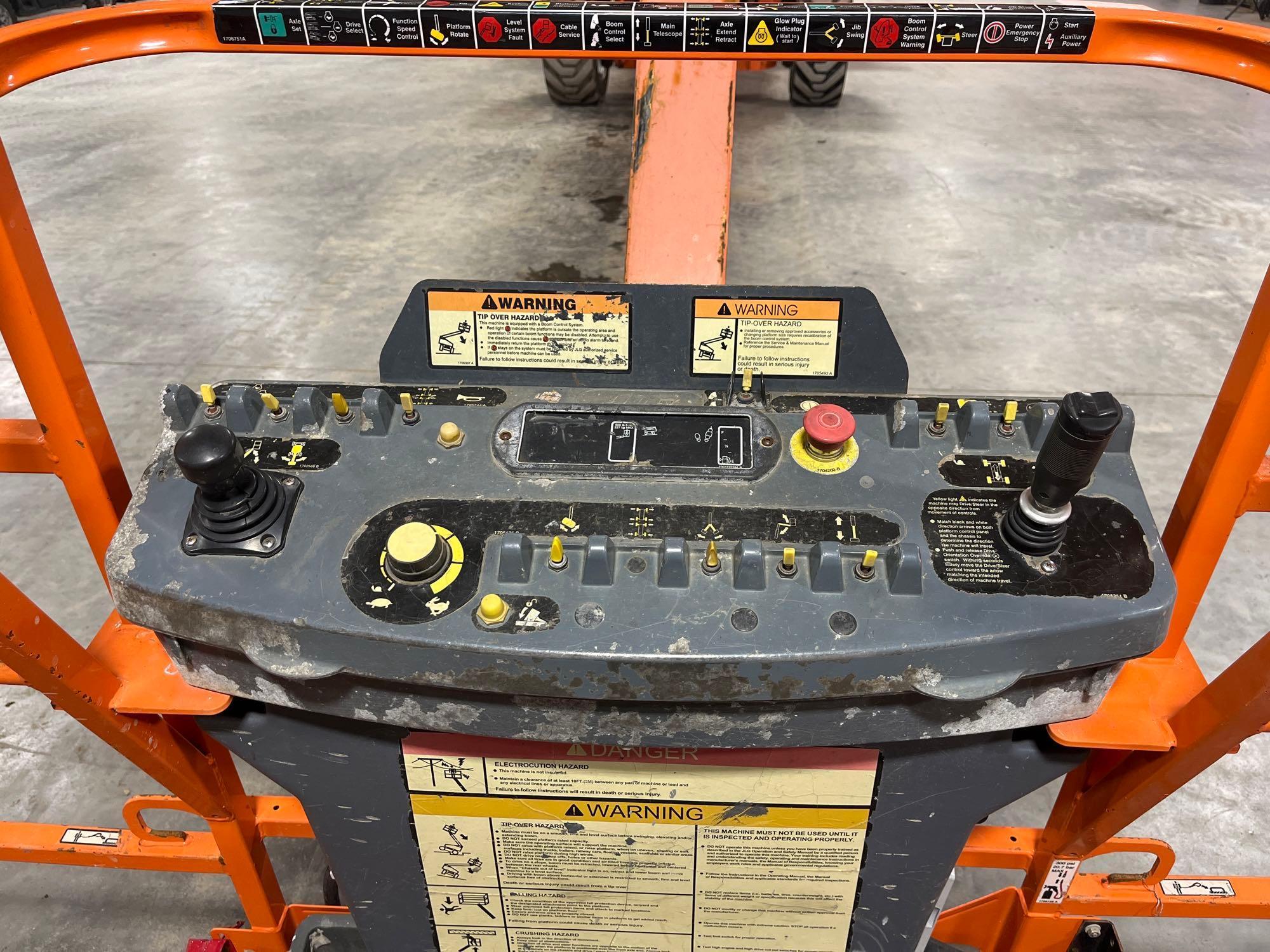 2012 JLG 1350SJP Telescopic Boom Lift with JibPlus