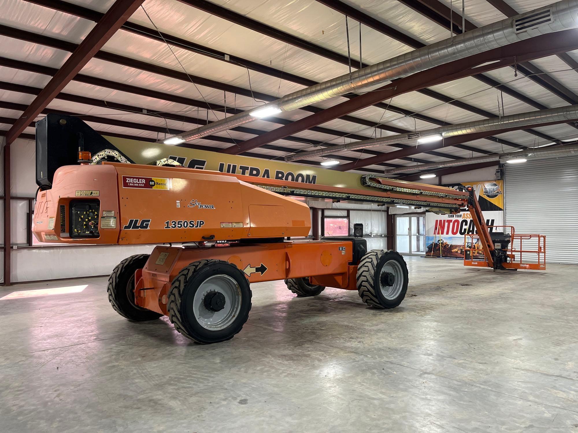 2012 JLG 1350SJP Telescopic Boom Lift with JibPlus