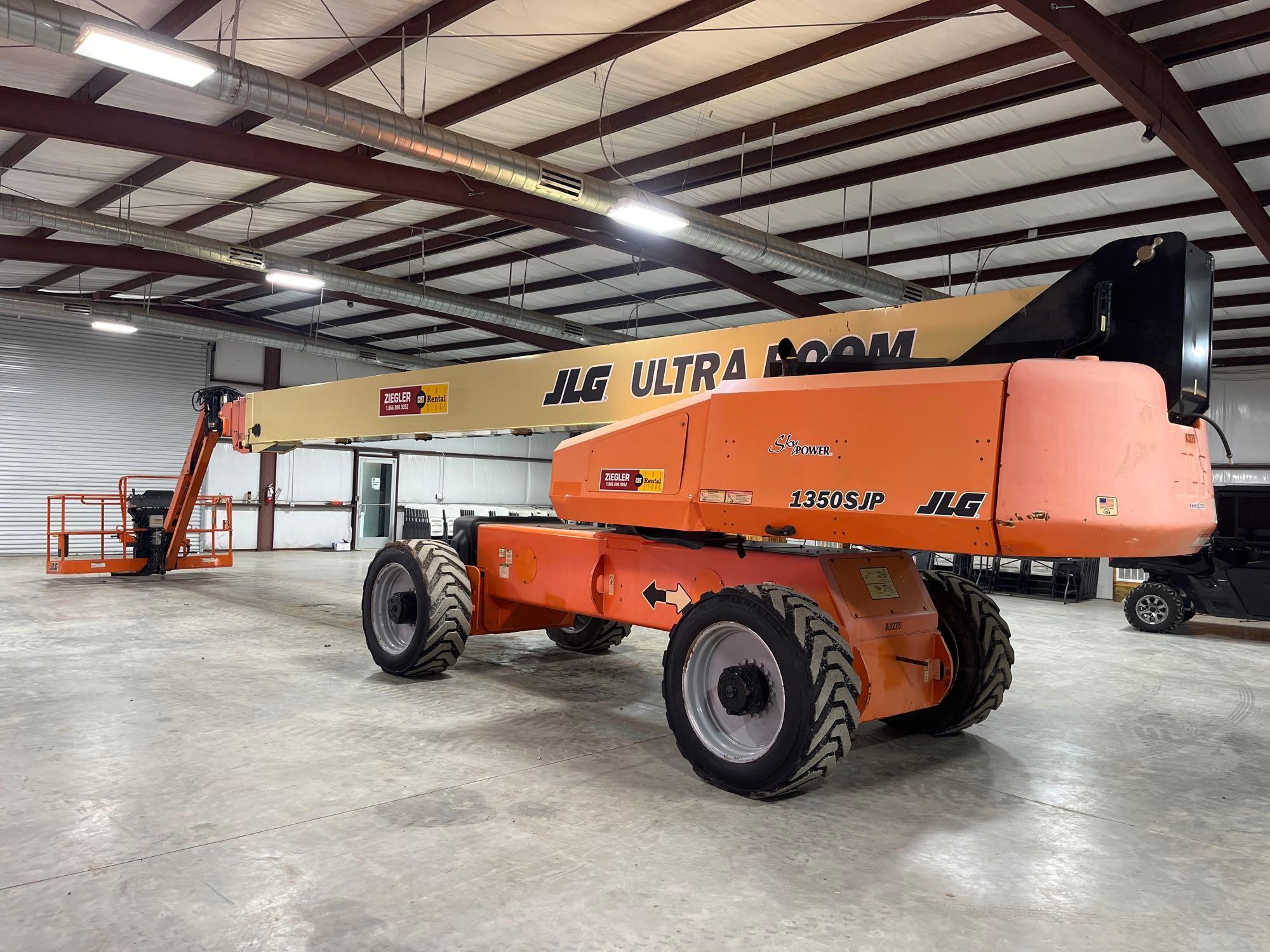 2012 JLG 1350SJP Telescopic Boom Lift with JibPlus