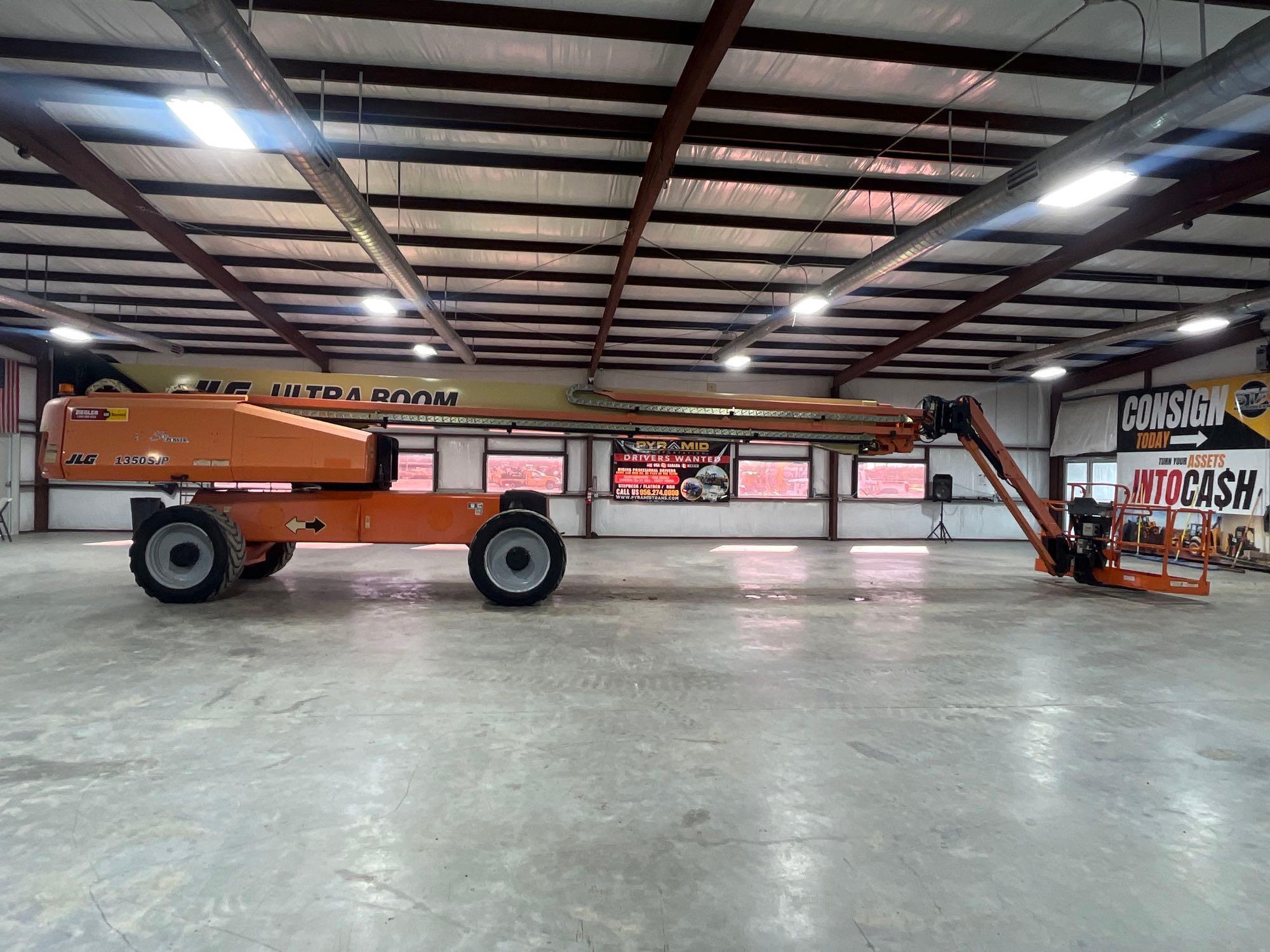 2012 JLG 1350SJP Telescopic Boom Lift with JibPlus