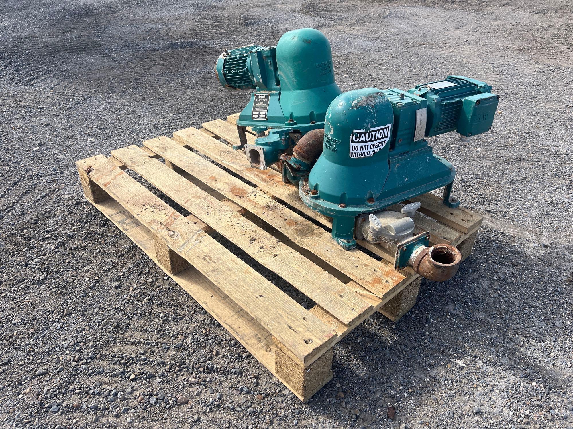 Pallet of (2) Mud Pumps