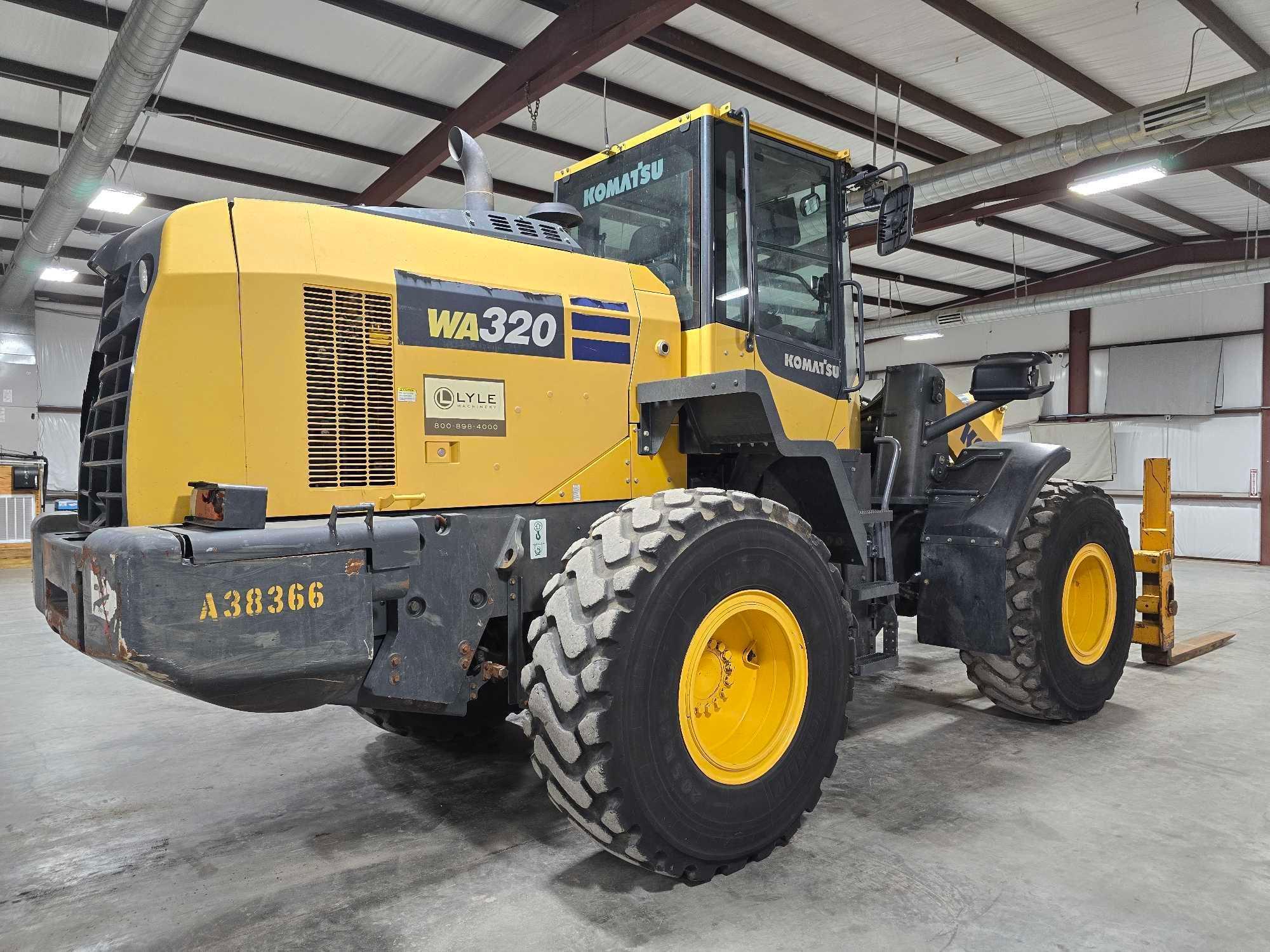 2019 Komatsu WA320-8 Wheel Loader