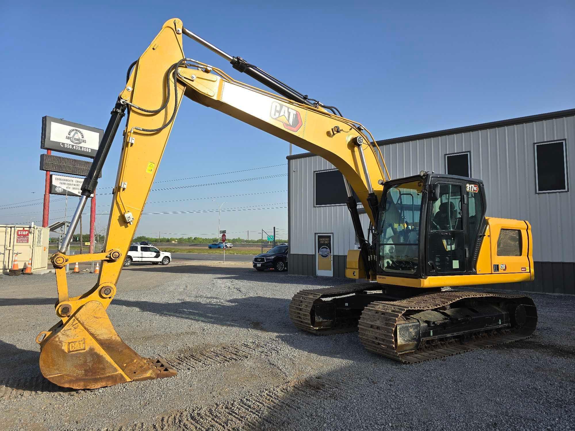 2021 Caterpillar 317 GC Next Gen Hydraulic Excavator