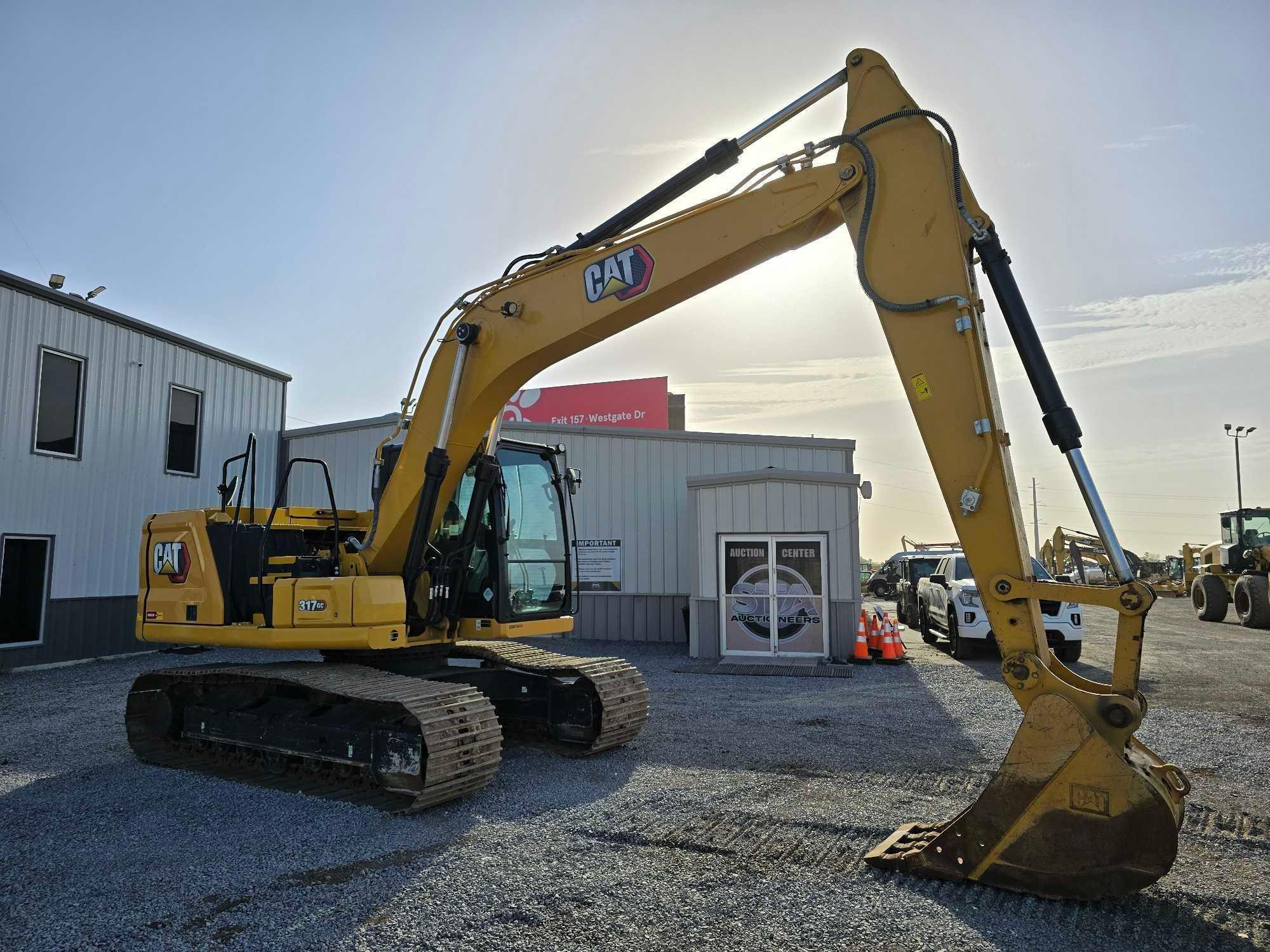 2021 Caterpillar 317 GC Next Gen Hydraulic Excavator