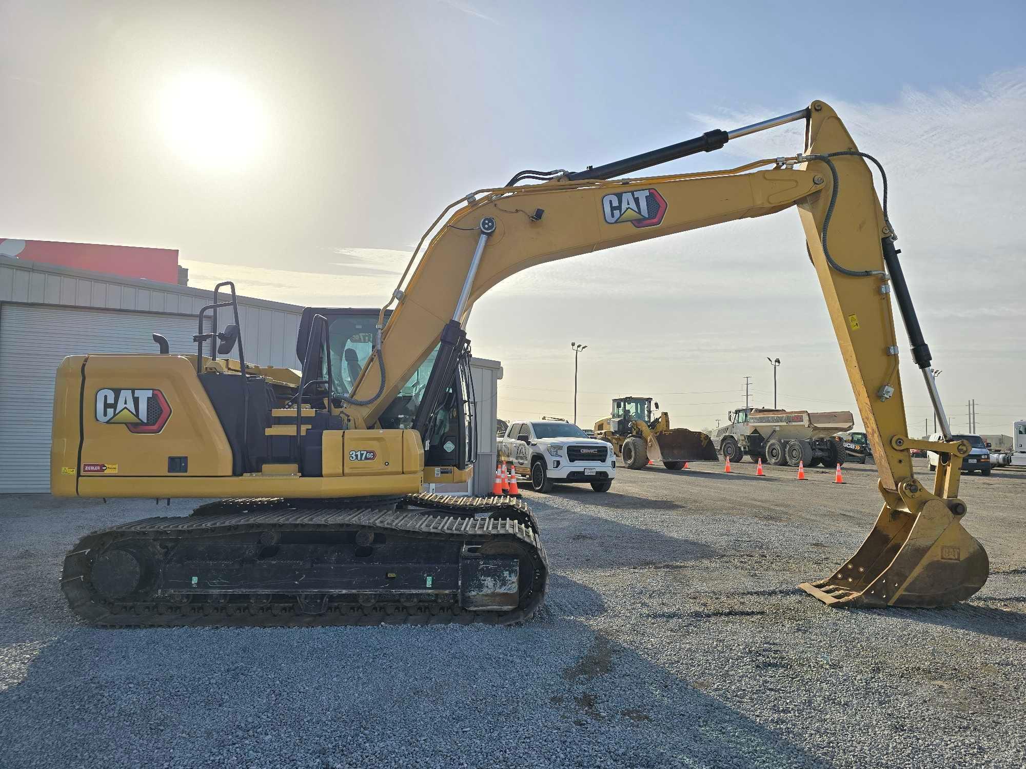 2021 Caterpillar 317 GC Next Gen Hydraulic Excavator