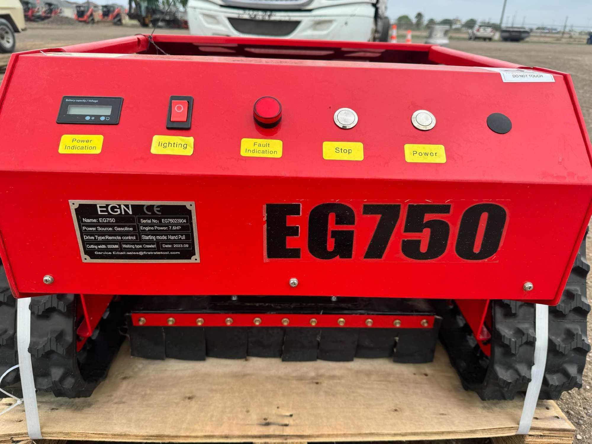 NEW/UNUSED 2023 EGN EG750 Remote Control Mower