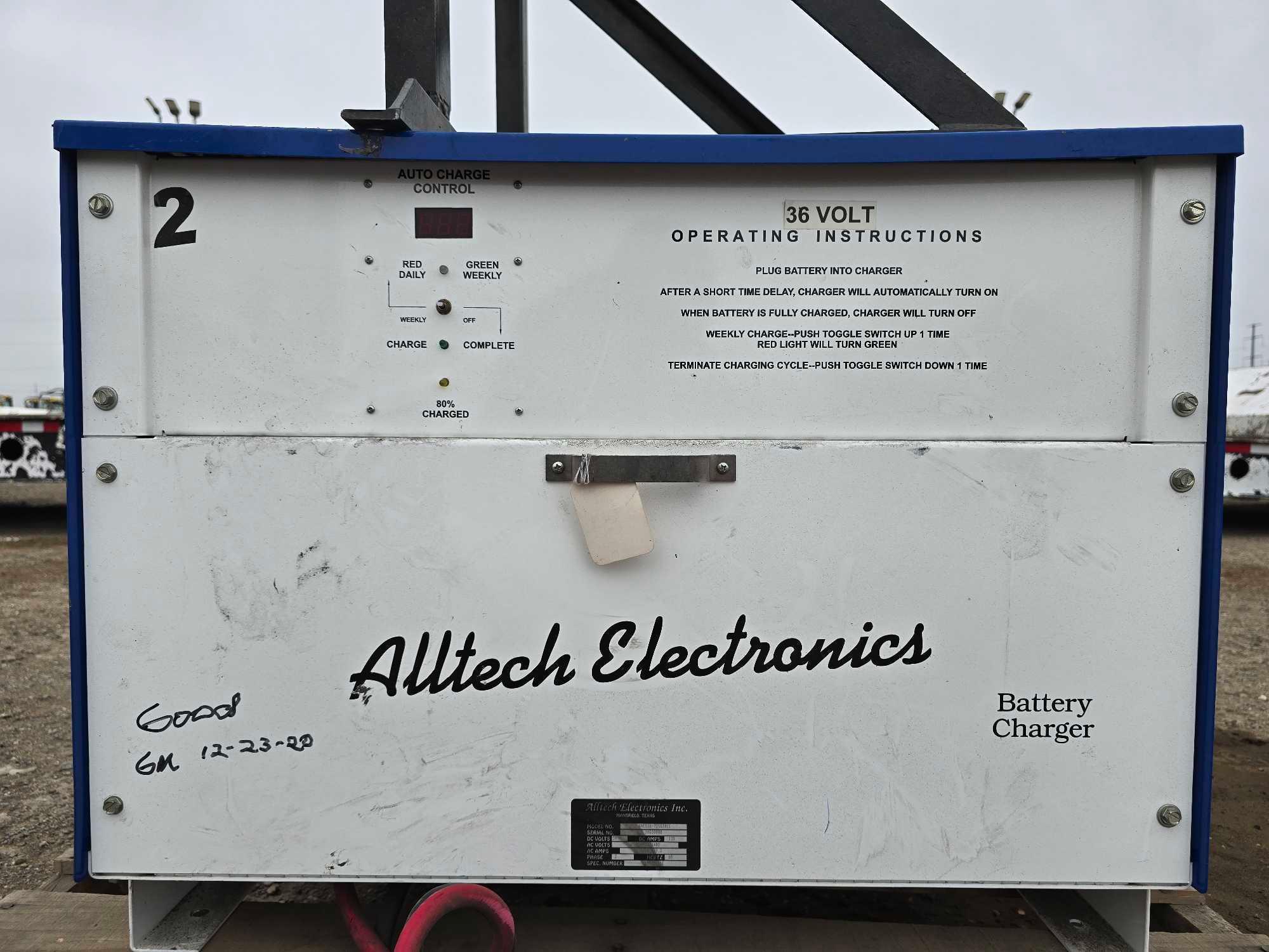 Alltech Electronics 36 Volt AAES36-725G3BCE Battery Charger