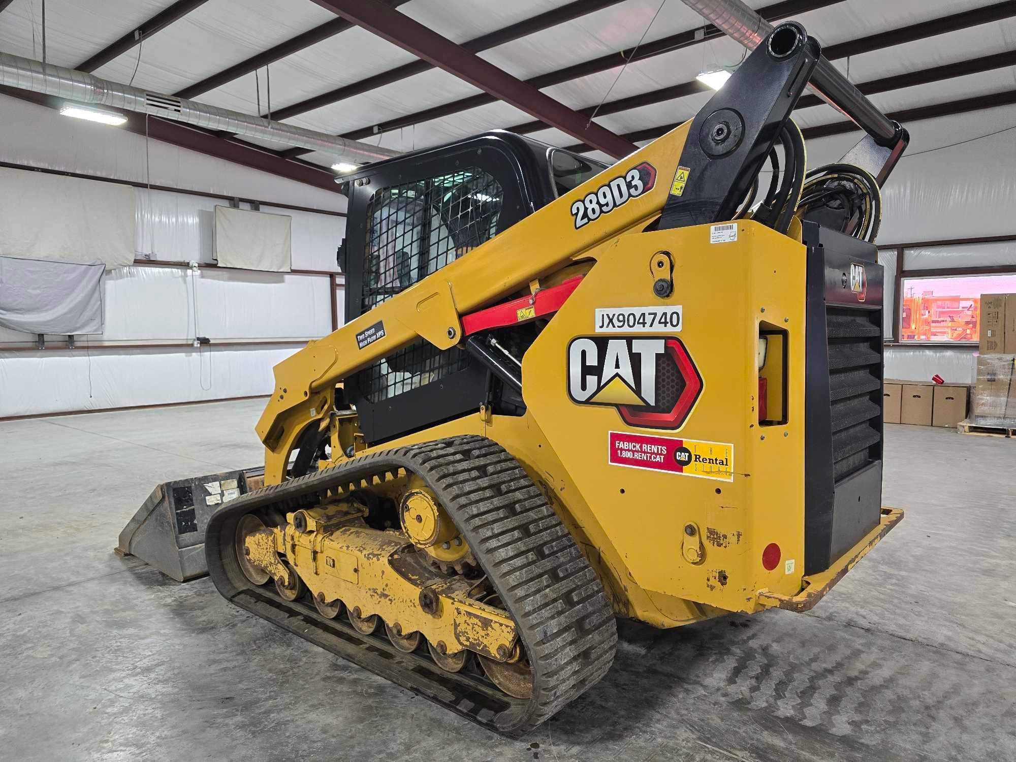 2021 Caterpillar 289D3 Skid Steer Loader